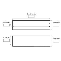 Guide Shoe Liner Template