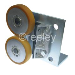 Guide Roller L Frame Assembly (2 Rollers 125x30)