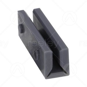 100mm Long Polyethylene Guide Shoe Liner to Suit 8mm Guide Rail