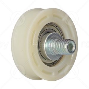 Nylon Door Hanger Roller with M12 Eccentric Pin (Flat Track)