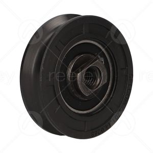 Heavy Duty Nylon Door Hanger Roller with M10 Tapped Insert (V Track)