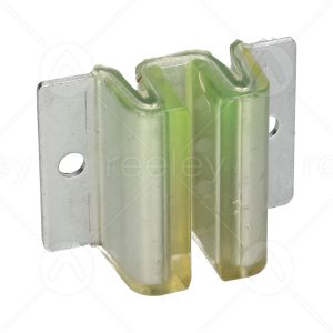 86mm Long Steel/Polyurethane Guide Shoe with Liner to Suit 10mm Guide Rail