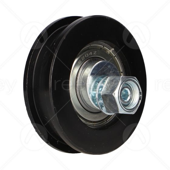 Nylon Landing Door Hanger Roller with Eccentric Pin (Flat Track)