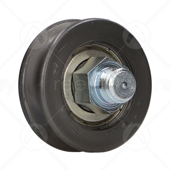 Nylon Door Hanger Roller with M12 Concentric Pin (Curved Track)