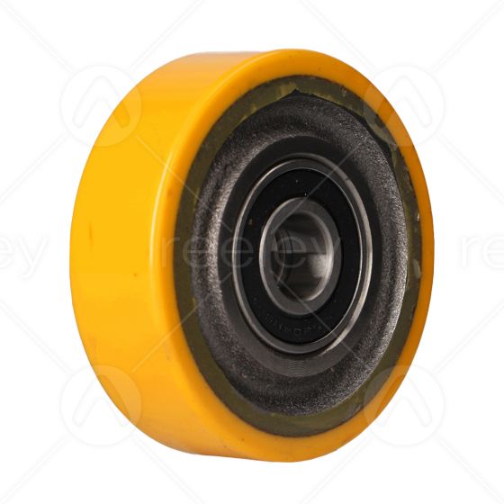 Polyurethane Guide Roller (98mm OD) with Cast Iron Core