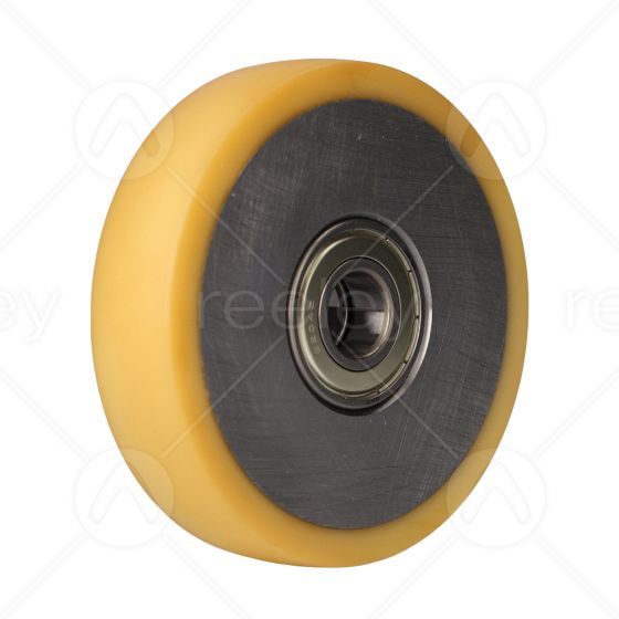 Vulkollan® Guide Roller (125mm OD) VU 93° with Steel Core