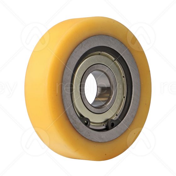 Vulkollan® Guide Roller (80mm OD) VU 93° with Steel Core