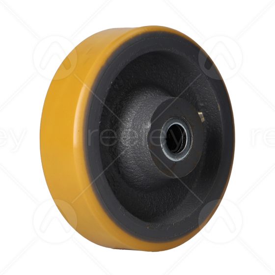 Polyurethane Guide Roller (100mm OD) with Cast Iron Core