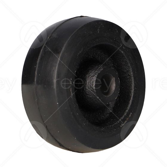 Rubber Guide Roller (63mm OD) with Cast Iron Core