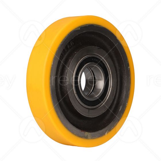 Polyurethane Guide Roller (150mm OD) with Cast Iron Core
