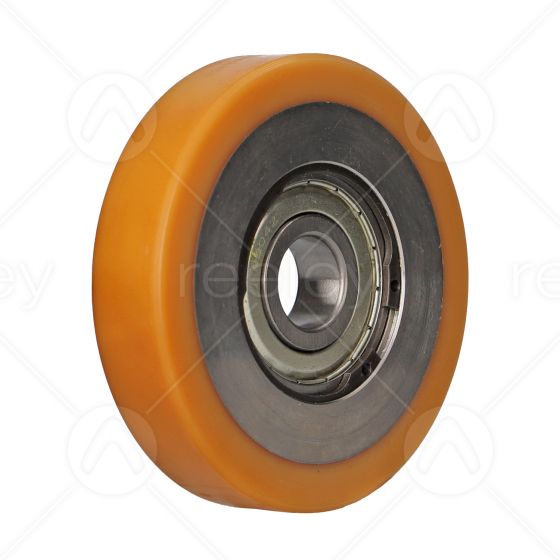 Vulkollan® Guide Roller (100mm OD) VU 93° with Steel Core