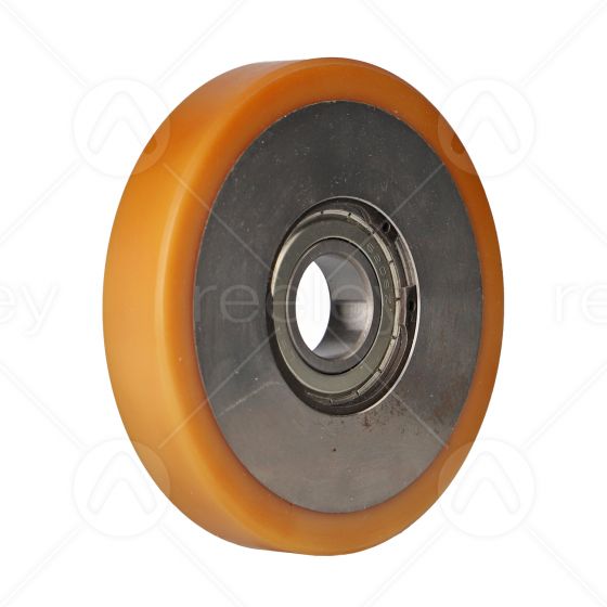 Vulkollan® Guide Roller (120mm OD) VU 93° with Steel Core