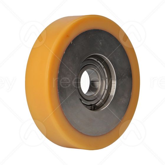Vulkollan® Guide Roller (125mm OD) VU 93° with Steel Core
