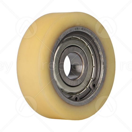 Vulkollan® Guide Roller (80mm OD) VU 93° with Steel Core
