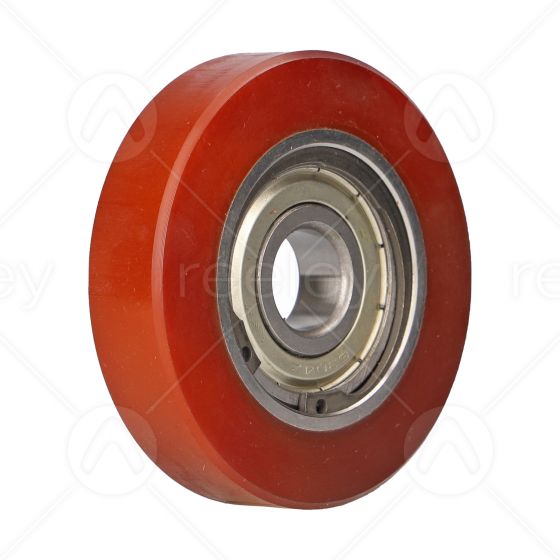 Vulkollan® Guide Roller (90mm OD) VU 93° with Steel Core