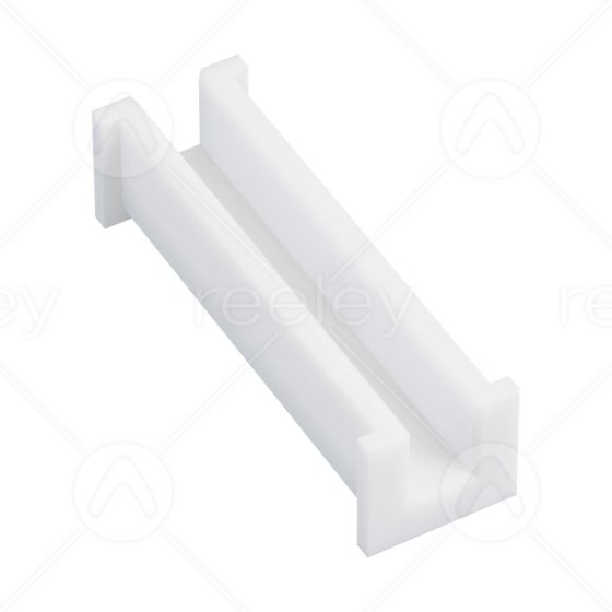 130mm Long Polyethylene Guide Shoe Liner to Suit 16mm Guide Rail