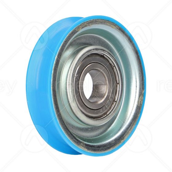 Steel Door Hanger Roller with Polyurethane Tyre (Flat Track)