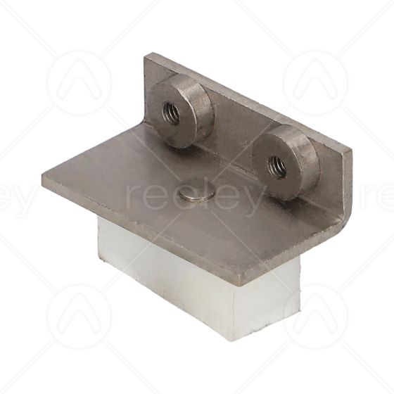 Stainless Steel Door Shoe with Nylon Gib