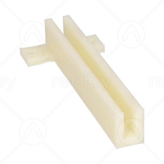 150mm Long T-Shaped Guide Shoe Liner to Suit 8mm Guide Rail