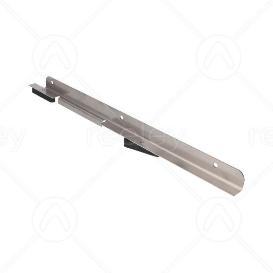 Stainless Steel Door Bracket with 2 Nylon Gibs (Left Hand)