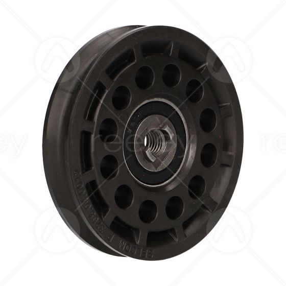 Nylon Door Hanger Roller with M10 Tapped Centre (Curved Track)