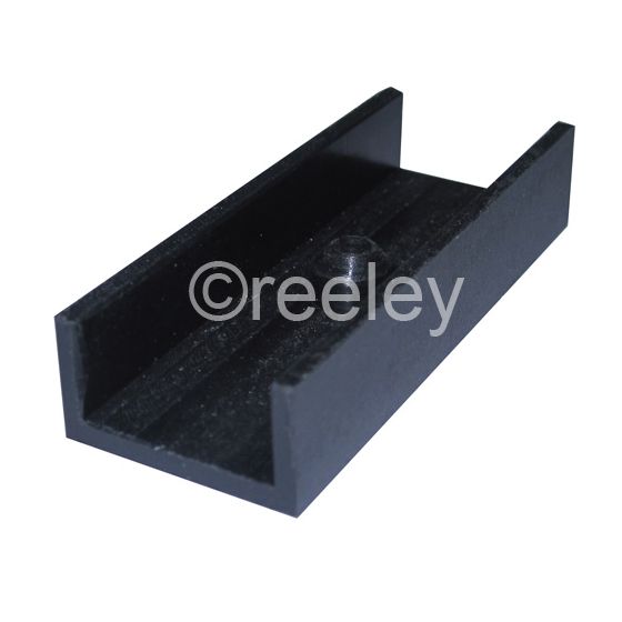 56mm Long Nylon Door Shoe with Internal Peg
