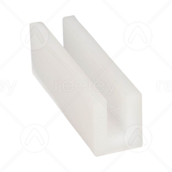 100mm Long Polyethylene Guide Shoe to suit 10mm Guide Rail