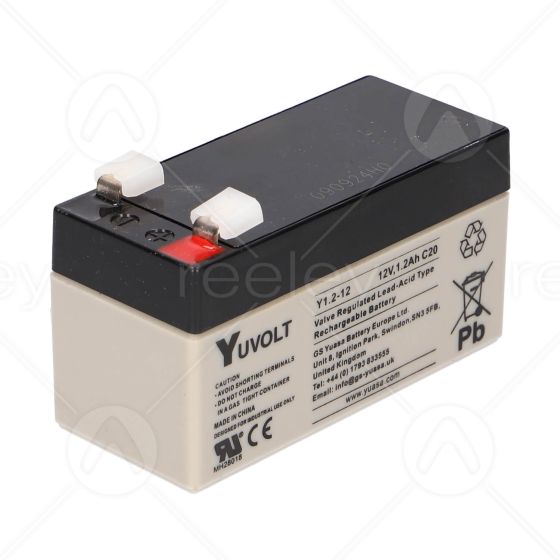 Yuvolt Rechargeable Lead Acid Battery 12V 1.2Ah