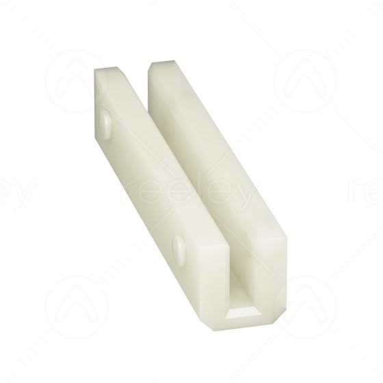 135mm Long Polyurethane Guide Shoe Liner to Suit 8mm Guide Rail