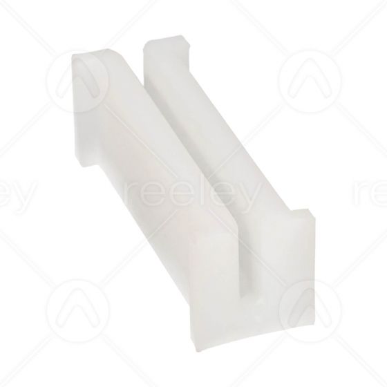 90mm Long Polyethylene Guide Shoe Liner to Suit 5mm Guide Rail