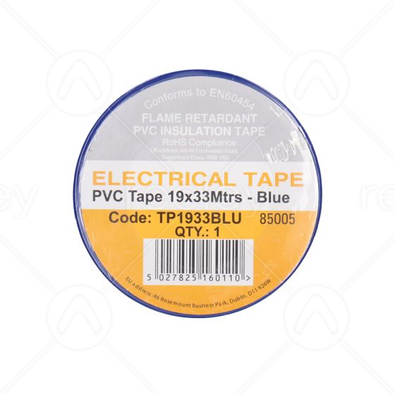 Blue Insulation Tape 19mm x 33 Metres