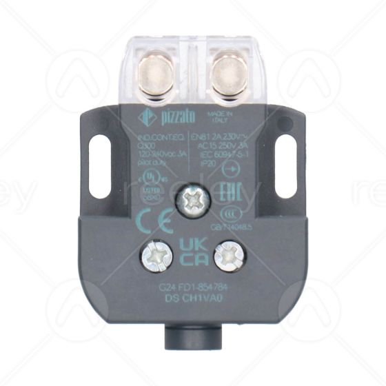 Pizzato Contact DS CN1VA0 - Frontal Opening with Transparent Head