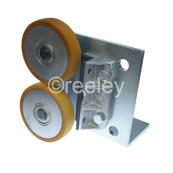 Guide Roller L Frame Assembly (2 Rollers 125x30)