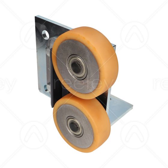 Guide Roller L Frame Assembly (2 Rollers 150x40)