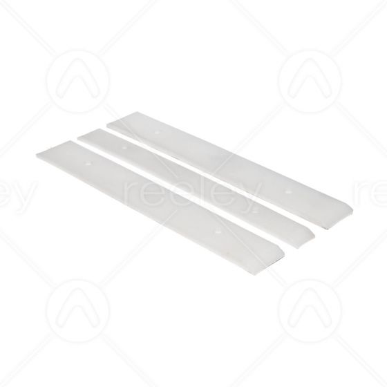 300mm Long Set of 3 Polyethylene Guide Shoe Liners
